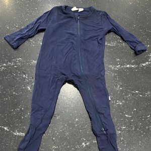 Kyte Baby 3-6m Navy Blue Kids Footie